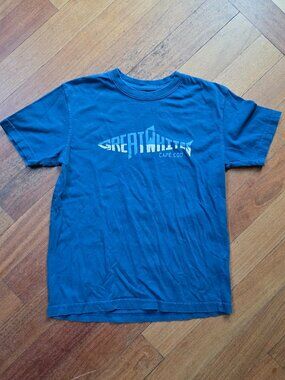 Cuffy's "Great White" Cape Cod T-Shirt Size Medium (10-12)